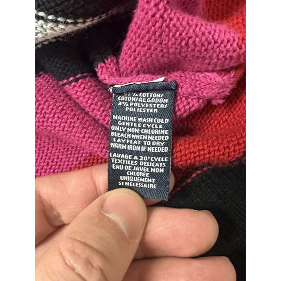 American Living Sweater Womens Size Small Crewneck Multicolor‎ Outdoors Y2K - Picture 4 of 6